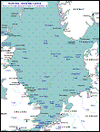 Map North Sea