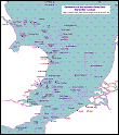 Map North Sea Sand Banks