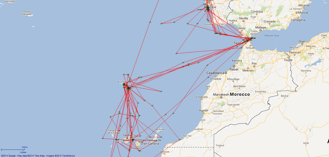 JP map Amphitrite off Portugal