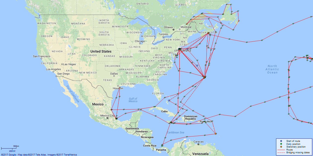 JP map Essex West Atlantic