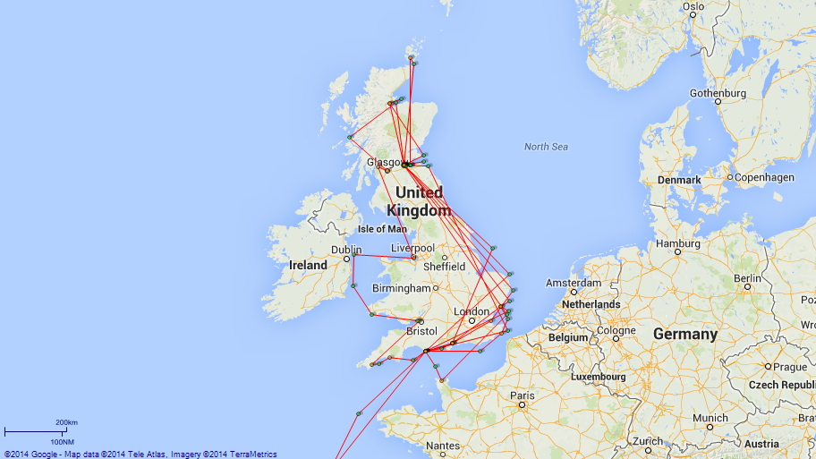 JP map Castor UK