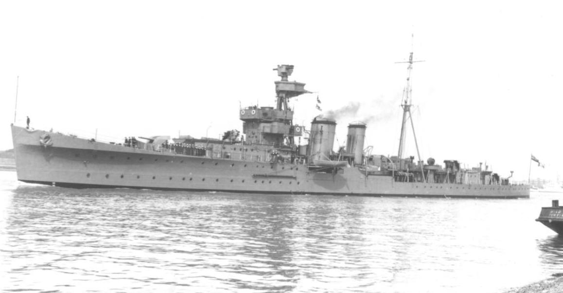 HMS Cairo, British light cruiser, WW2